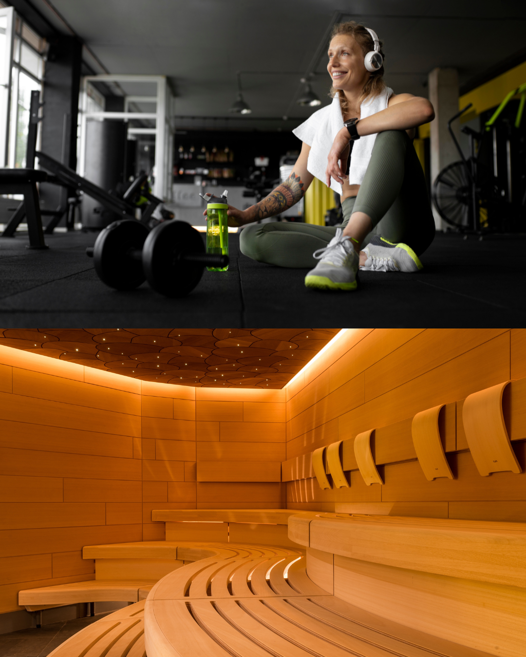 Elysium founders collaborating on wellness space design