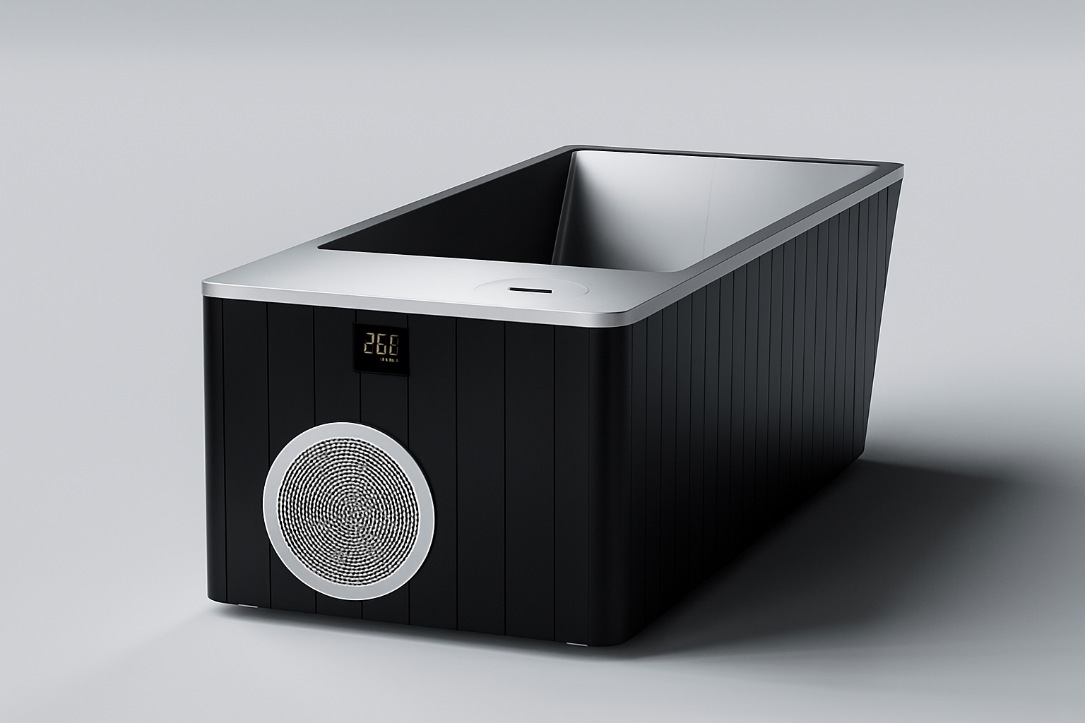 Precision ice bath suite with dual plunge pools