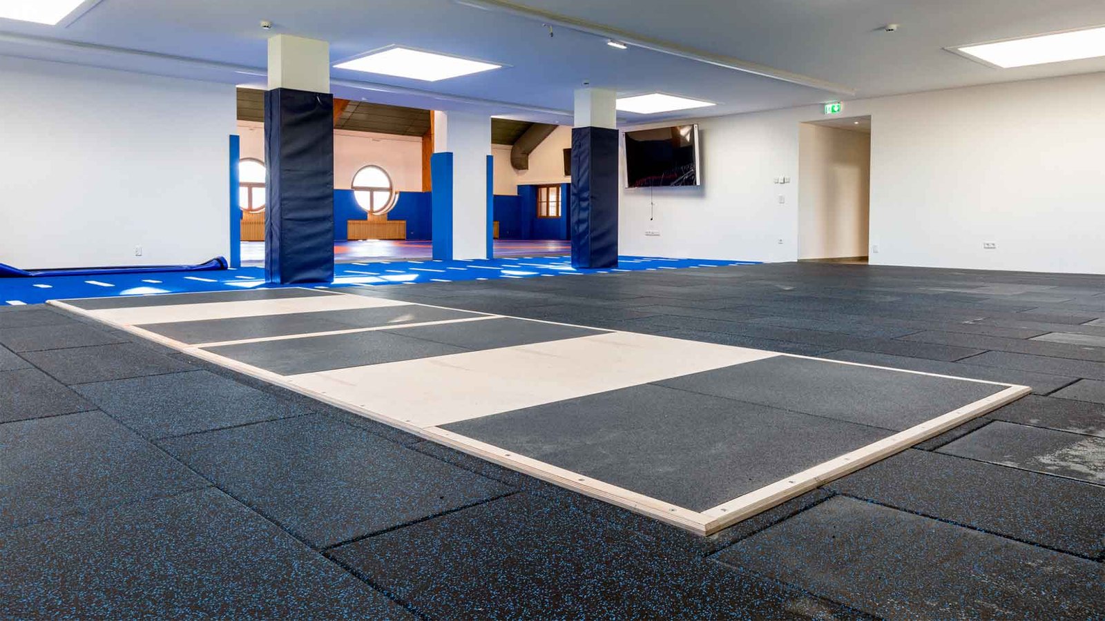 Club Performance Series multi-sport surfaces balancing elite play with commercial durability